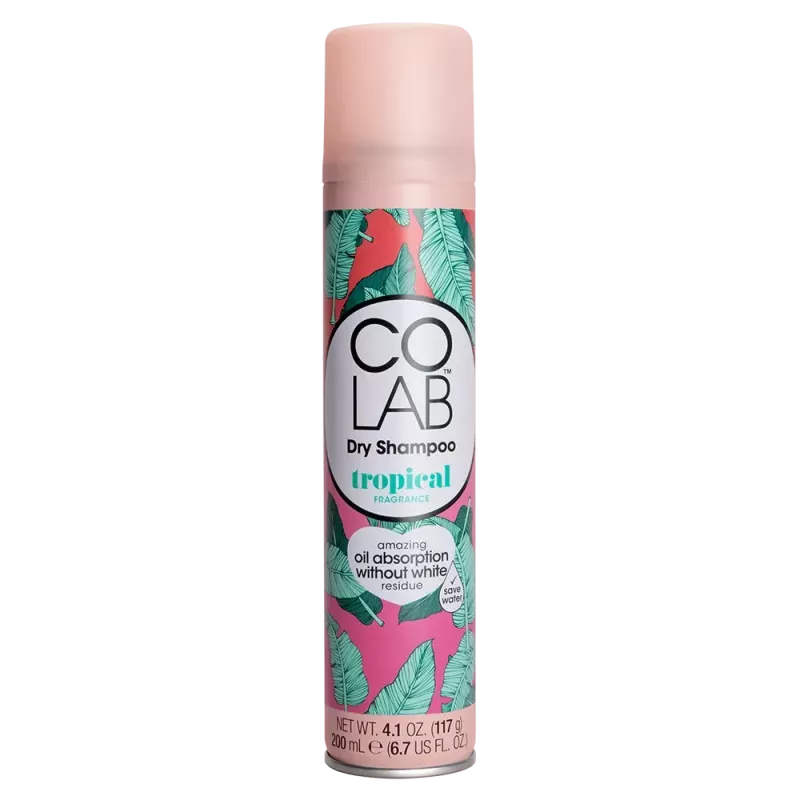 Shampoing sec pêche et papaye - CoLab - Tropical - 200ml