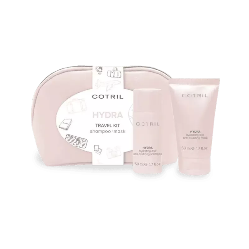 Pochette découverte shampoing masque hydratant - Cotril - Hydra - 50ml x2