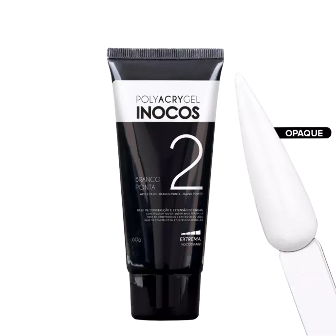 Polyacrygel à haute viscosité - Inocos - Blanc pointe - 60gr