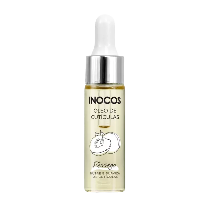 Huile à cuticule nourrissante - Inocos - Pêche - 15ml