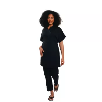 Blouse Kimono - Noire - Taille unique