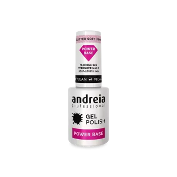 Power Base - Glitter Soft Pink - Andreia - 10,5ml